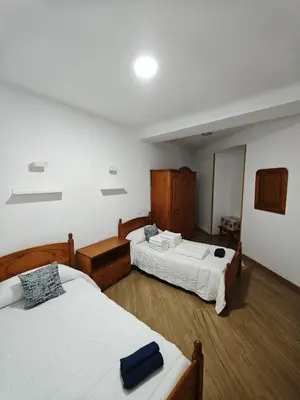 Cama o camas de una habitación en Casa del Drago
