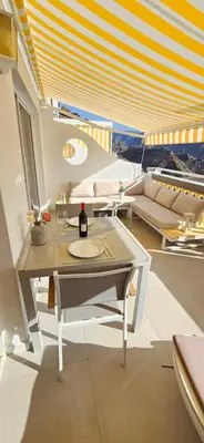 Zona de estar de Casa Sabine