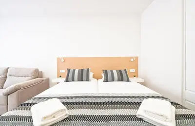Cama o camas de una habitación en LM Canteras by Infinity Summer