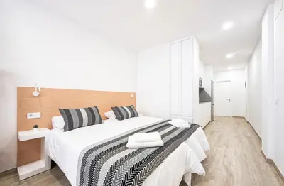 Cama o camas de una habitación en LM Canteras by Infinity Summer