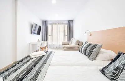 Cama o camas de una habitación en LM Canteras by Infinity Summer