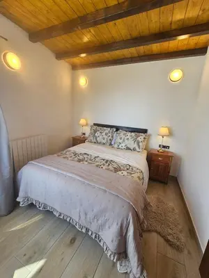 Cama o camas de una habitación en Villa Amada