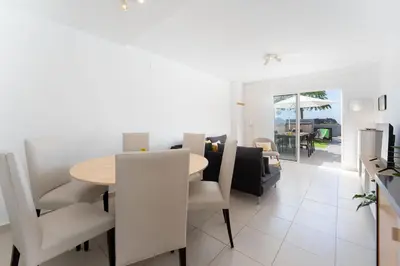 Zona de estar de Duplex en Agaete