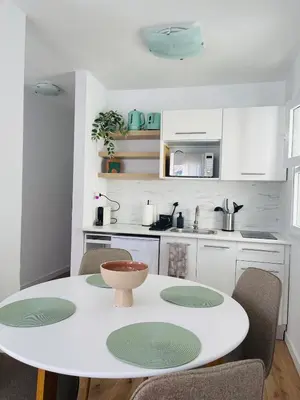Una cocina o zona de cocina en Canaima 1 Puerto Rico