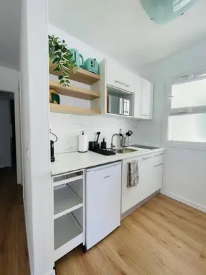 Una cocina o zona de cocina en Canaima 1 Puerto Rico