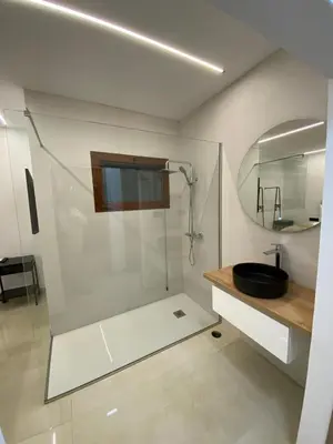Un baño de El Ático de Abuela - Private flat in Las Canteras