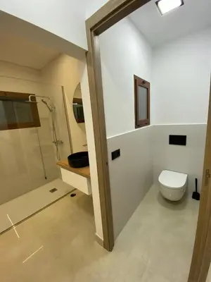 Un baño de El Ático de Abuela - Private flat in Las Canteras
