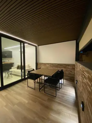 Zona de estar de El Ático de Abuela - Private flat in Las Canteras