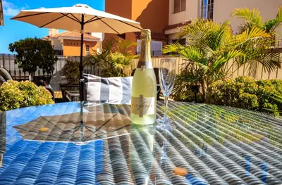 Un patio o zona al aire libre en Residencial Monte Carrera