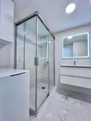 Un baño de Apartment on the Beachfront in Patalavaca