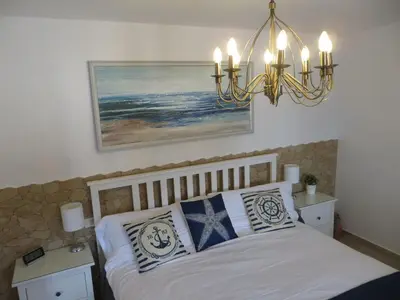 Cama o camas de una habitación en Stunning Ocean Views in Puerto de Mogan