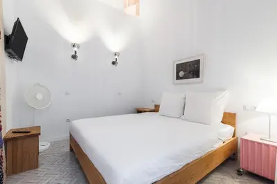 Cama o camas de una habitación en Home2Book Sunny Duplex with Private Terrace
