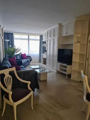 Una televisión o centro de entretenimiento en Club Excelsior II