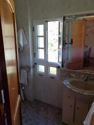 Un baño de Casa Reyes Fataga