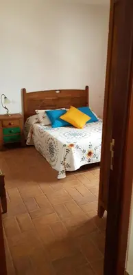Cama o camas de una habitación en La Llave