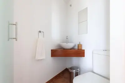 Un baño de Finca en el Corazón de la Isla