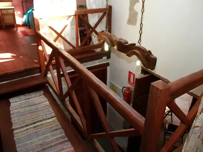 Zona de estar de Casa Emblemática La Pileta