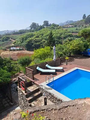 Piscina en o cerca de CASA RURAL CON PISCINA PRIVADA El ROBLE
