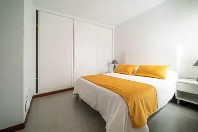 Cama o camas de una habitación en El Baladero