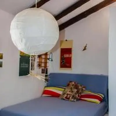 Cama o camas de una habitación en La Casilla