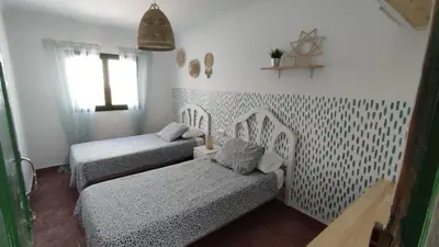 Cama o camas de una habitación en Pensión Playa