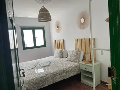 Cama o camas de una habitación en Pensión Playa