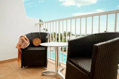 Zona de estar de Sunprime Atlantic View Suite & Spa