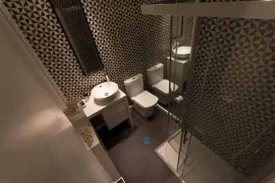 Un baño de Virginia's Dream Panoramic Sea View Loft