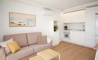 Una cocina o zona de cocina en Apartamentos Natural Park