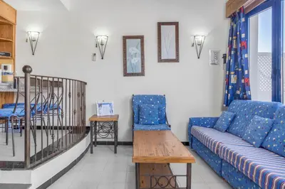 Zona de estar de Club Cala Blanca