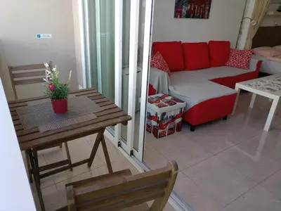 Zona de estar de Apartamento Playa Morote
