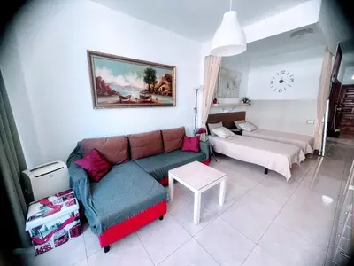 Zona de estar de Apartamento Playa Morote