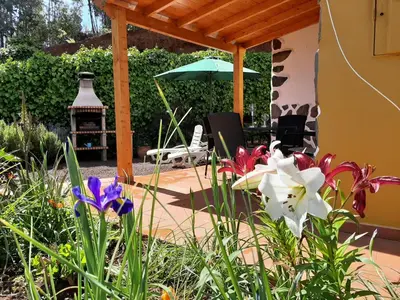 Jardín al aire libre en Barrancolaurel
