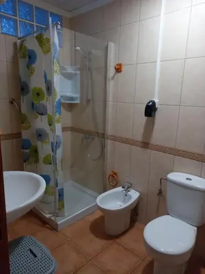 Un baño de Apartamentos el Motor Tejeda