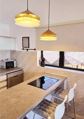 Una cocina o zona de cocina en Ocean Bliss