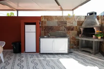 Una cocina o zona de cocina en Sol y Mar El Salobre