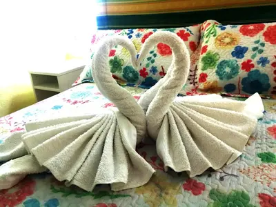 Cama o camas de una habitación en Apartamento PEPE Complejo LAS OLAS