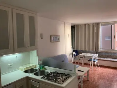 Una cocina o zona de cocina en Peña la Vieja Apartment