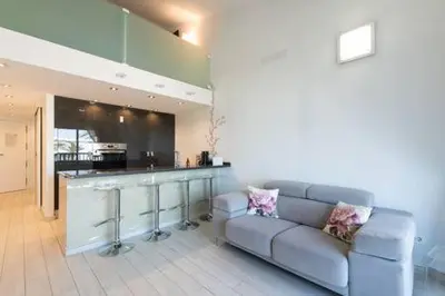 Una cocina o zona de cocina en Lidia & Paco Home two bedrooms beachfront
