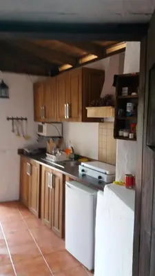 Una cocina o zona de cocina en Casa Cueva Manuel y María