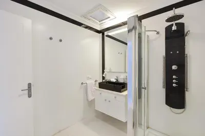 Un baño de Beachfront Apartment Las Burras MRA 02 by VillaGranCanaria