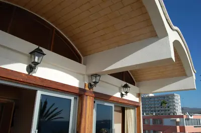 Un balcón o terraza de Apartamento Privado en Complejo Aida