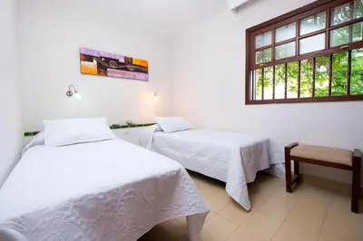 Cama o camas de una habitación en Sunny Bungalows Parque Golf in Maspalomas