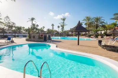 Piscina en o cerca de Sunny Bungalows Parque Golf in Maspalomas