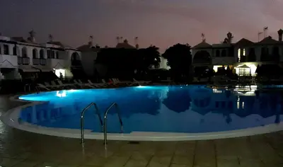 Piscina en o cerca de Maspalomas Bungalow C I