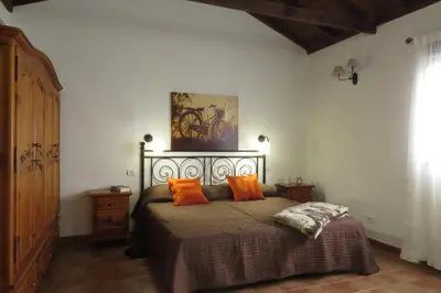 Cama o camas de una habitación en Casa La Lomada