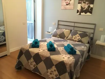 Cama o camas de una habitación en Seaside Apartment Gran Canaria