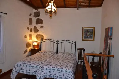 Cama o camas de una habitación en La Berrera