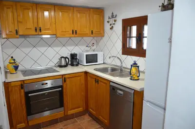 Una cocina o zona de cocina en La Berrera
