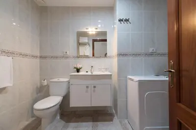 Un baño de Apartamentos Castillo Mar Gran Canaria